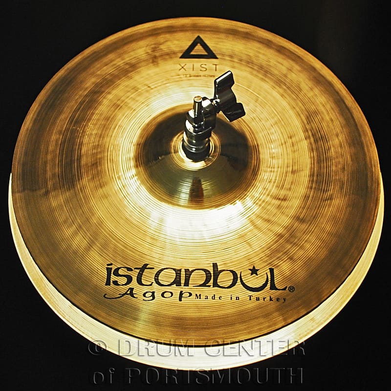 Istanbul Agop Xist Brilliant Hi Hat Cymbals 13" image 1