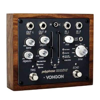 Vongon Polyphrase Stereo Delay 2022 - Present - Black image 2