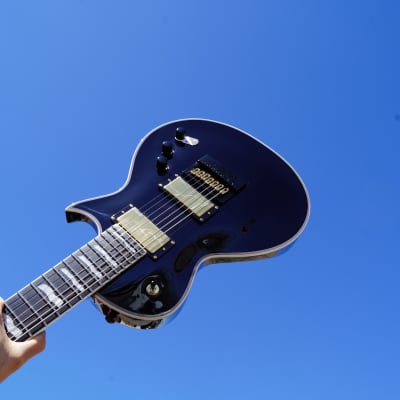 ESP LTD DELUXE EC-1007B Evertune Black 7-String Electric Guitar (2024) for sale