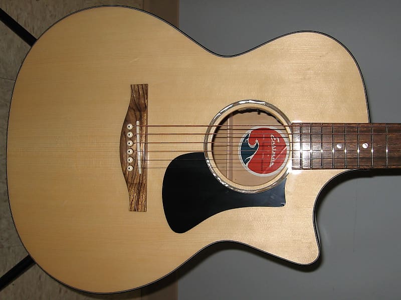 Eastman PCH3-GACE-CLA 2022 Grand Auditorium Acoustic Electric Guitar w/Gig Bag- Classic Gloss image 1