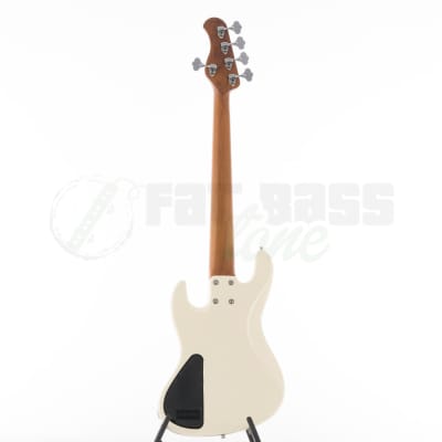 Sadowsky MetroExpress 21 Fret 5 String Hybrid PJ Bass® - Olympic White Finish / Morado Fingerboard - FREE NORDYMUTE image 4
