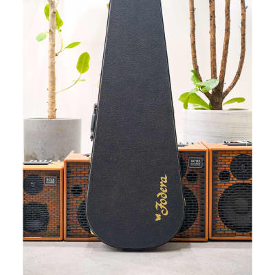 Fodera Emperor Standard Classic Guitar HSS-Black w/Tortoise PG, Indian Rosewood FB & Black Headstock image 8