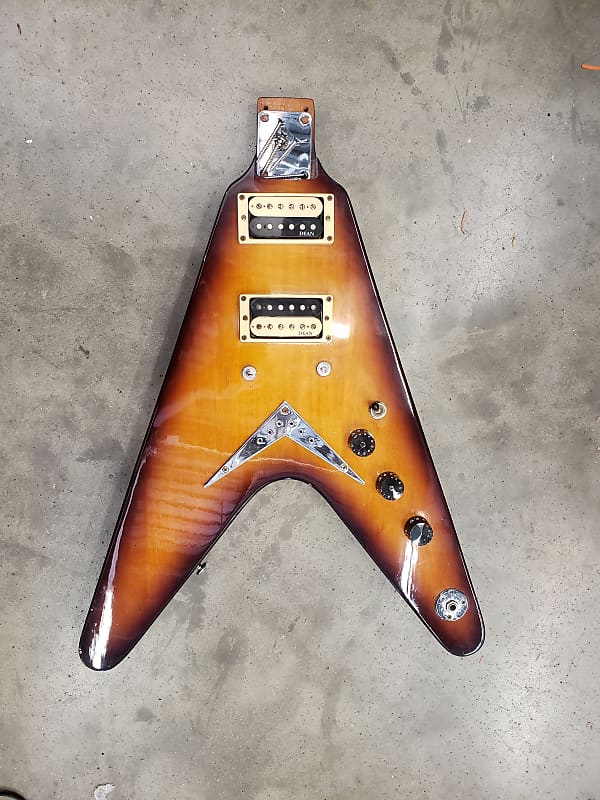 Dean Flying V Body For Parts/Repair Reverb