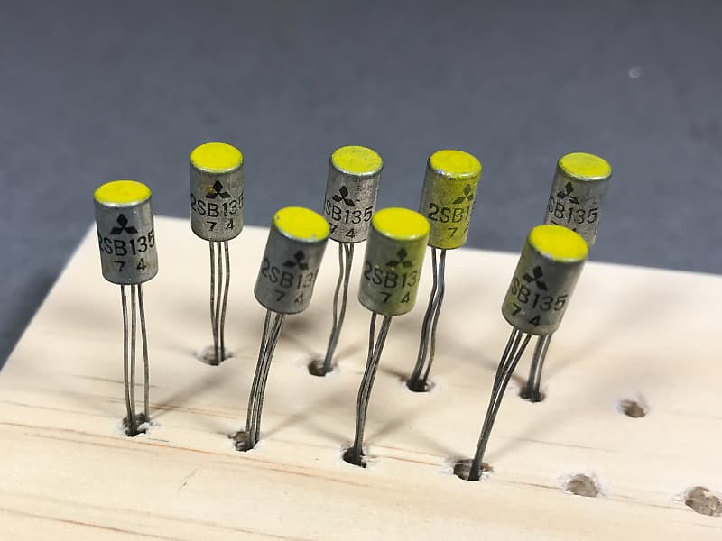8 Pcs. Mitsubishi 2SB135 PNP Germanium Transistor Guitar Reverb