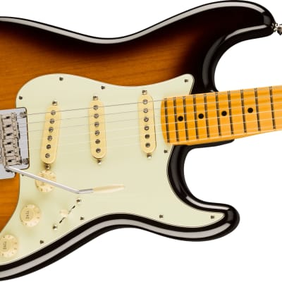 Fender American Professional II Stratocaster Maple Fingerboard Limited-Edition Electric Guitar Anniversary 2-Color Sunburst image 4