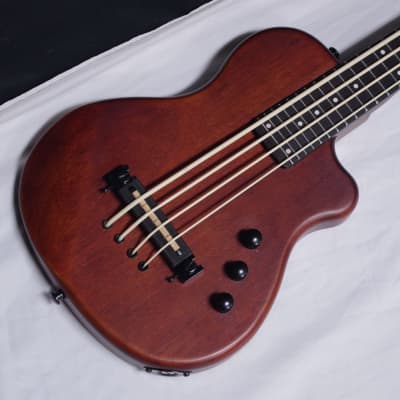 GOLD TONE MicroBass ME-Bass Short-Scale ELECTRIC 4-string Fretted BASS guitar w/ GIG BAG - B-stock image 2