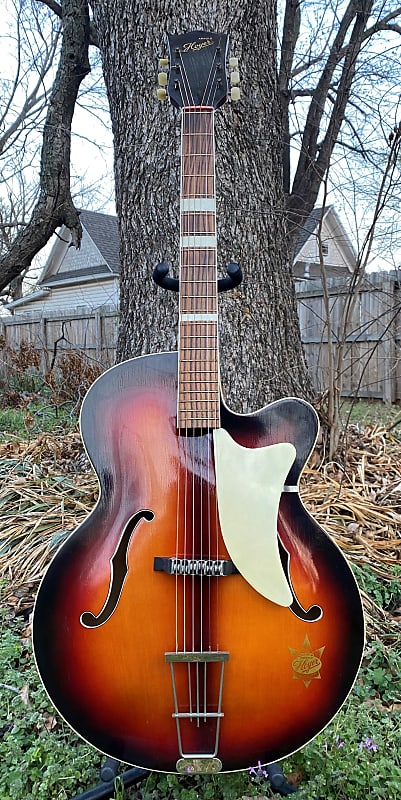 Rare Arnold Hoyer Expo 1959  Archtop Guitar Professional image 1