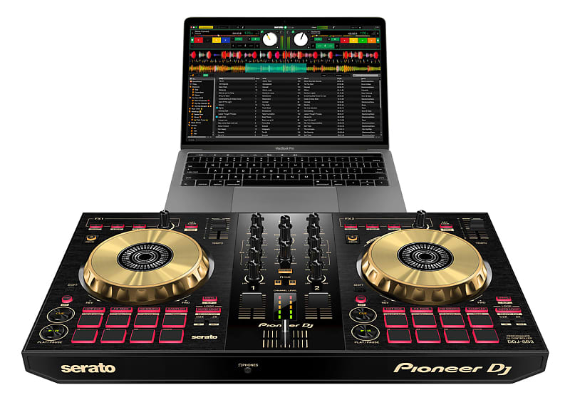 CONTROLADOR DE DJ DE 2 CANALES PIONEER DJ PARA SERATO DJ LITE DDJ-SB3