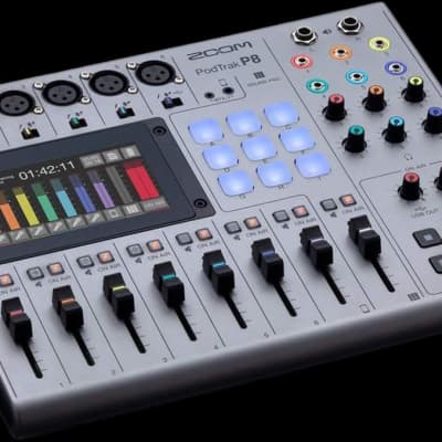 Zoom PodTrak P8 Multitrack Recording Mixer