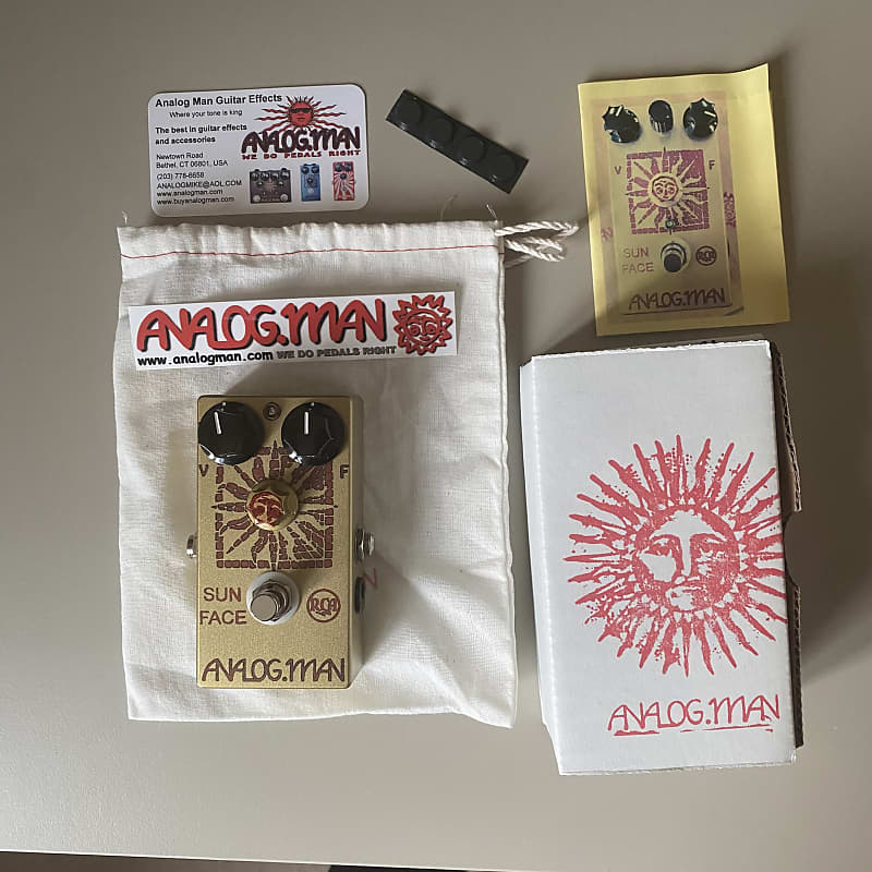 Analogman Sun Face Germanium Fuzz | Reverb UK