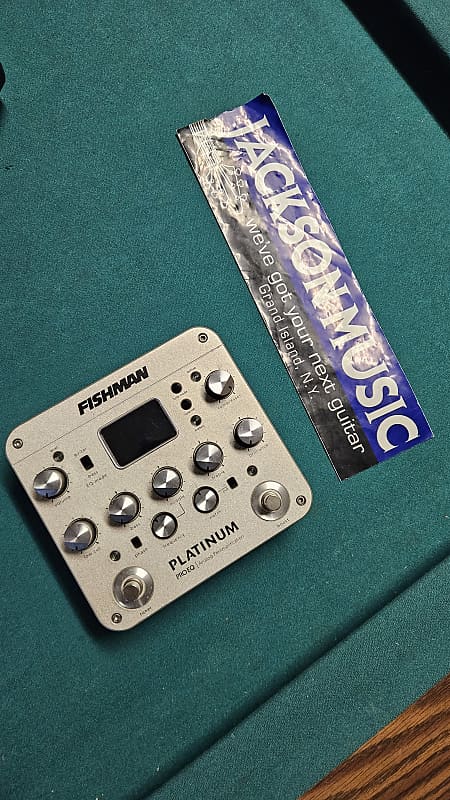 Fishman Platinum Pro EQ/DI Analog Preamp Pedal