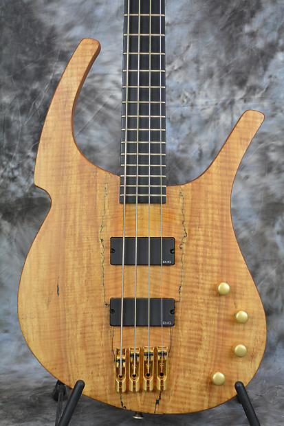 Rare 2008 Parker PB61 "Hornet" Bass feat. Spalted Maple Top image 1