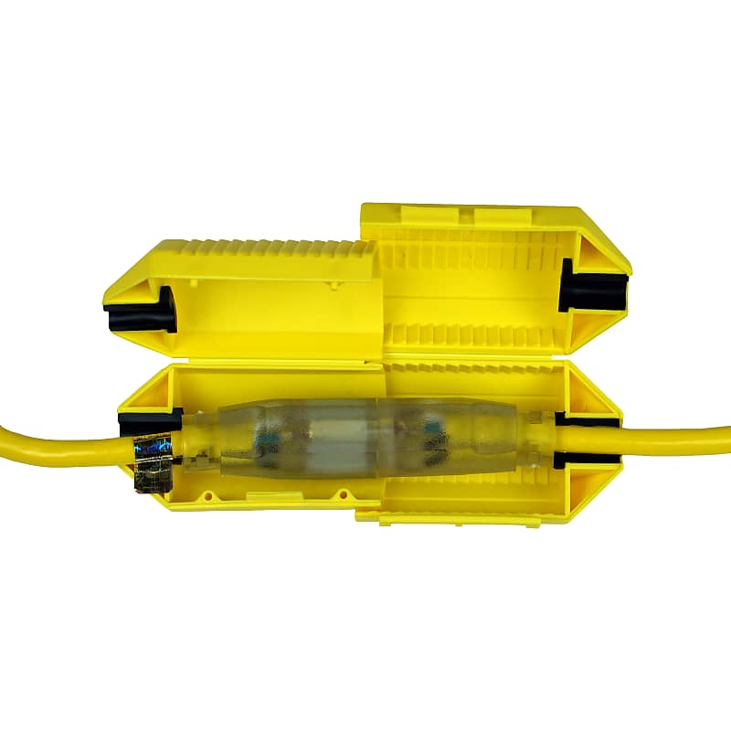 CordSafe 2374 Yellow Extension Cord Connection Safety Cover Reverb