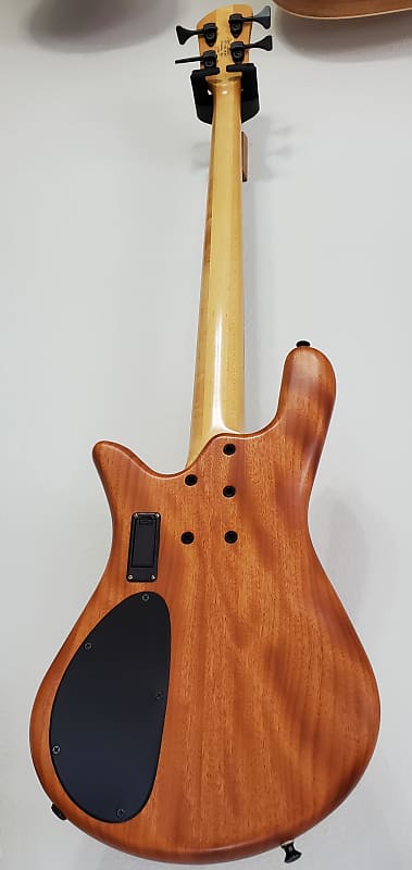 ベース Spector USA NS-4H2 Platinum Spector NS-4H2-FM USA 4-String Bass Guitar Golden