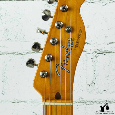 1998 Fender Mexican 50s Reissue Telecaster 2-Tone Sunburst w/ Fender HSC image 6