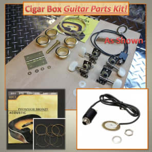 Cigar Box Guitar 4 String KIT image 3