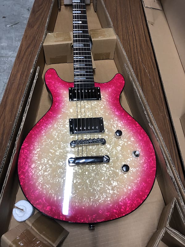 Daisy Rock 'Elite Venus' Electric Guitar - DR6312 Pink Sunburst