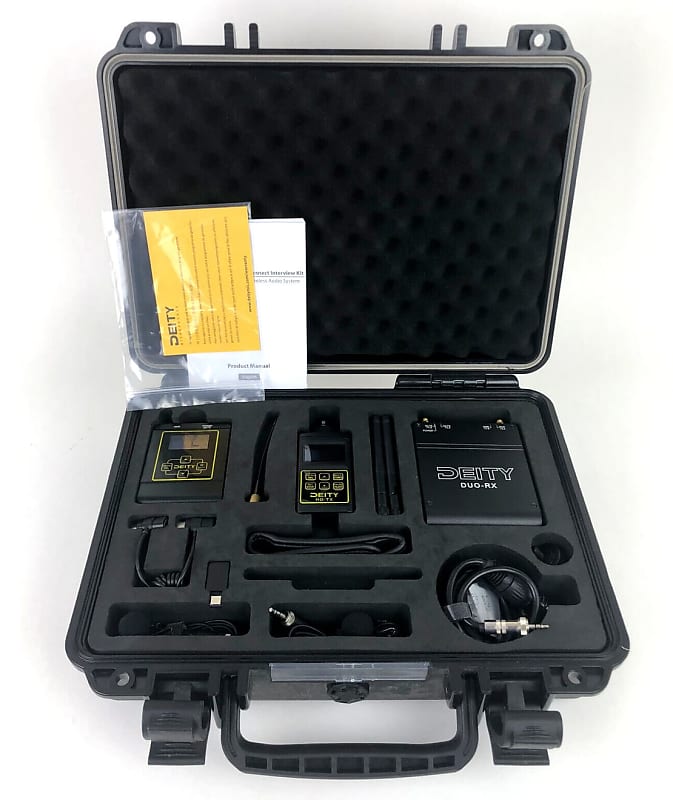 Deity Connect Interview Kit 2.4G Wireless Microphone System