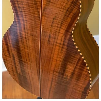 Insanely Gorgeous Hand-Made Small Jumbo Acoustic (Spruce/Claro Walnut) image 2