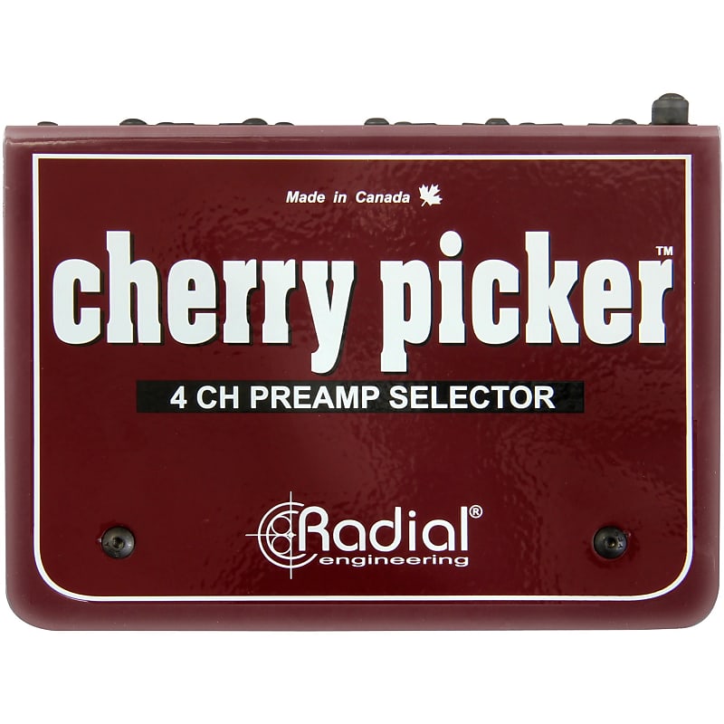 Radial Cherry Picker Passive Studio Preamp Selector image 1