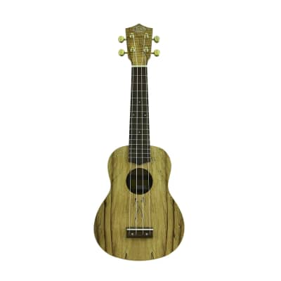 J&D Guitars Soprano Ukulele - Spalted Maple Top & Body from CNZ Audio for sale