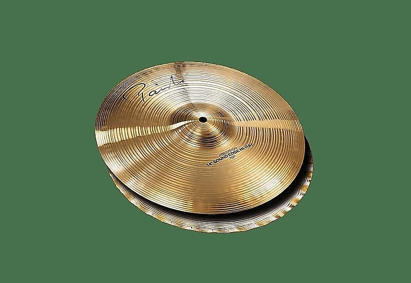 Paiste 14" Signature Precision Sound Edge Hi-Hat Pair Cymbals *IN STOCK* image 1