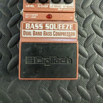 DigiTech X-Series Bass Squeeze Compressor/Sustain 2010s - Copper