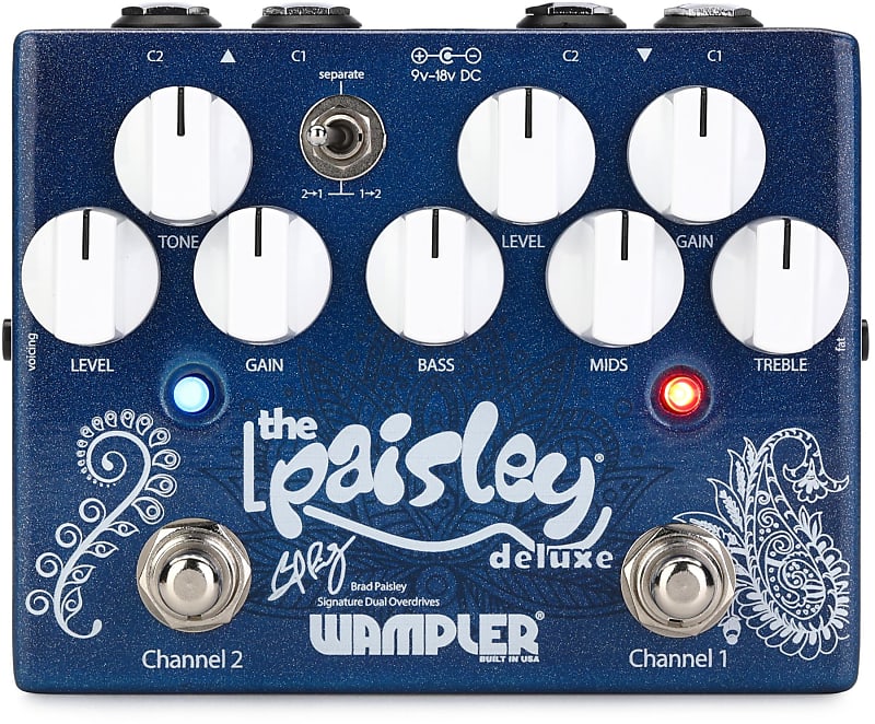 ギター WAMPLER the paisley deluxe Wampler Paisley Drive Deluxe | Reverb