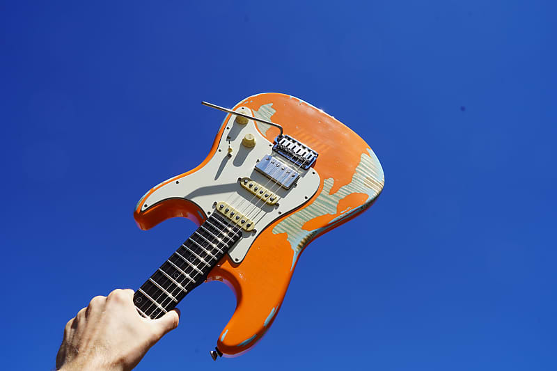 Schecter USA Custom Shop Nick Johnston Traditional HSS Atomic