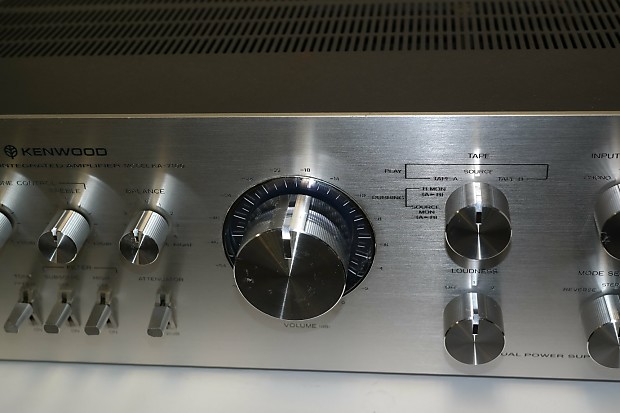 Restored Kenwood KA-7100 Stereo Integrated Amplifier And Serviced