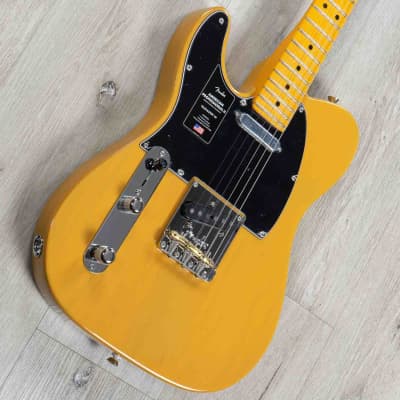 Fender American Professional II Telecaster Left-Hand Guitar, Butterscotch Blonde image 2