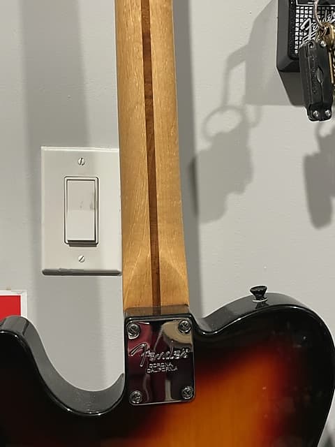 Fender Standard Telecaster Esquire Mod- Sunburst with Black