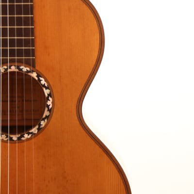 Alessandro Lybeert 1880 romantic guitar - excellent handmade Italian guitar + video! image 3