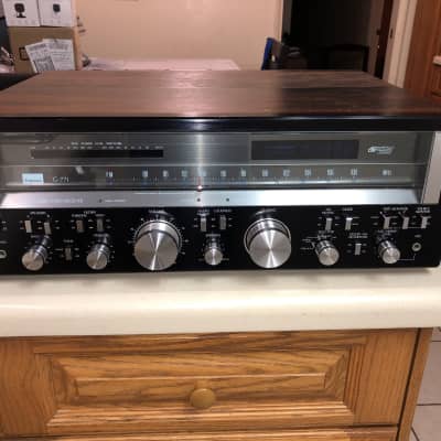 ULTRA-RARE Vintage Sansui G-771 Stereo Receiver Black-Face Euro Version 120WPC - Works Great! image 4