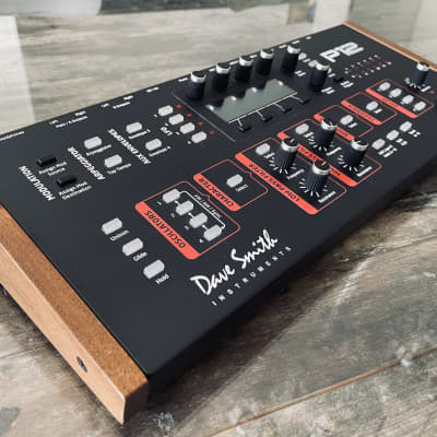 Dave Smith Instruments Prophet 12 Desktop 12-Voice Polyphonic Synthesizer 2014 - Present - Black with Wood Sides
