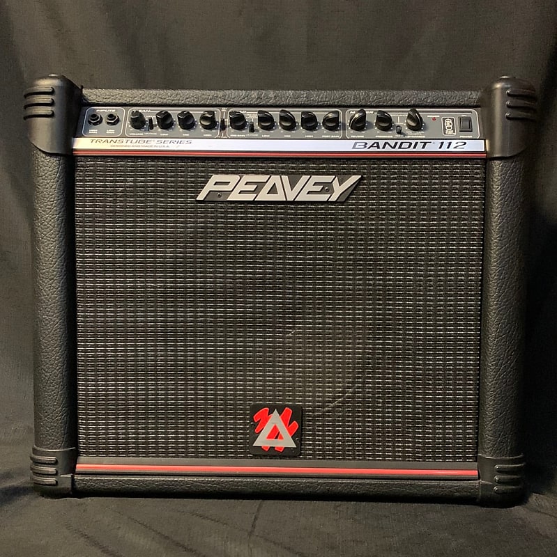 Used Peavey Bandit 112 USA Red-Stripe 80w 1x12 Combo 102923