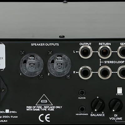 Eden Amplification WTP600 World Tour Pro 600-Watt Bass-Head