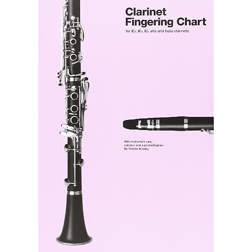 Clarinet Fingering Chart: For Eb, Bb, Eb Alto and Bass | Reverb