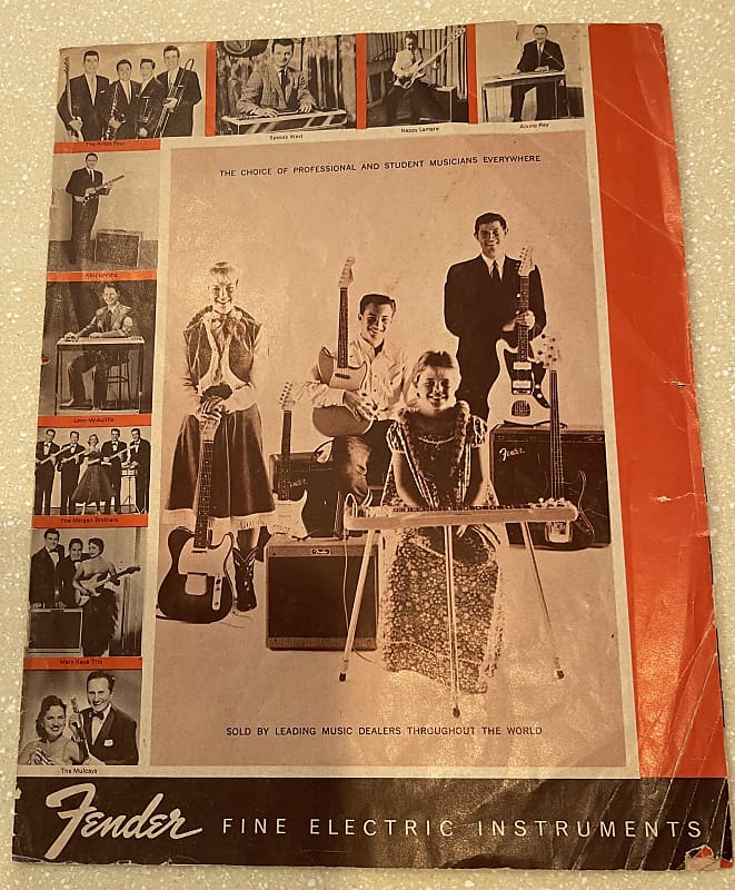 Fender Full line catalog 1960 Reverb
