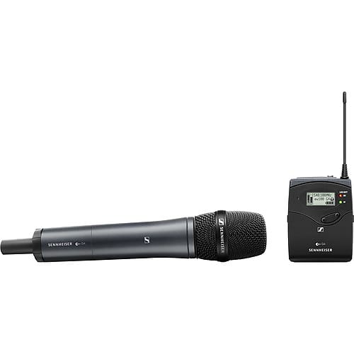 Sennheiser ew 135P G4 Camera-Mount Wireless Microphone System with 835 Handheld Mic A1: (470 to 516 MHz) image 1