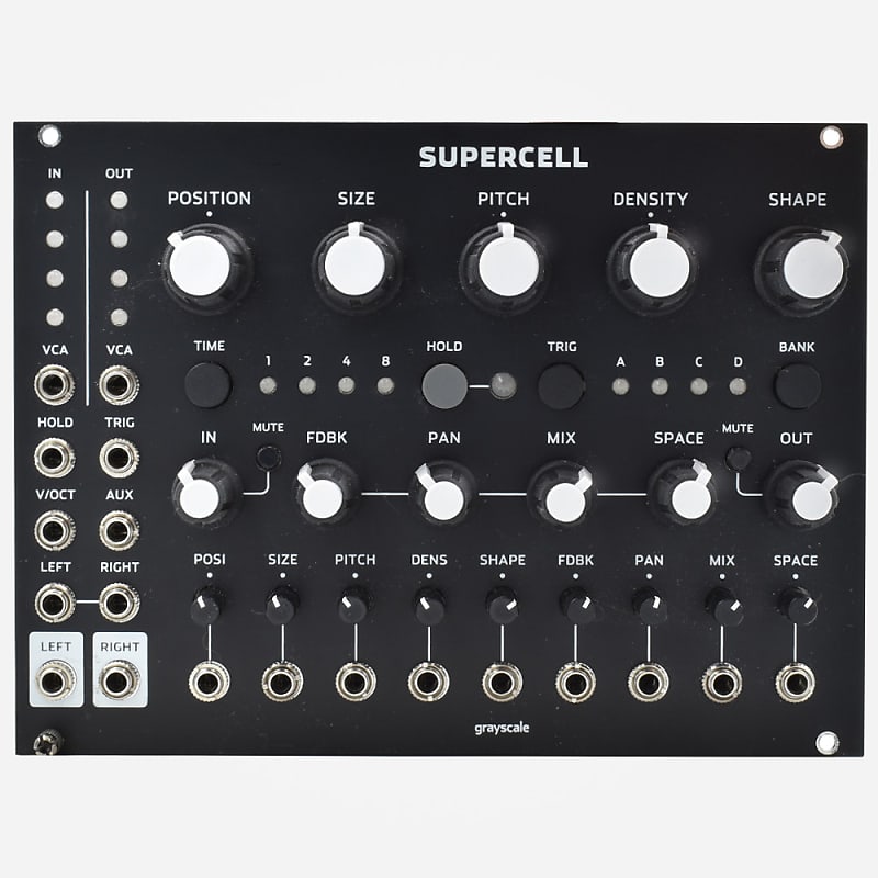 Grayscale SUPERCELL Eurorack Expanded Clouds Clone Module