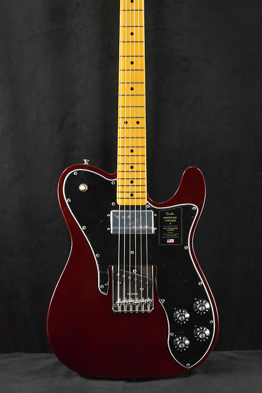 Fender American Vintage II Limited Edition '77 Telecaster Custom Wine w/Maple image 1