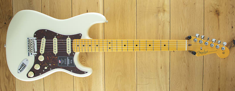Fender American Professional II Strat Maple Olympic White US23038018 image 1
