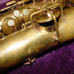 1921 Buescher True-Tone C Melody Saxophone  NO NECK image 12