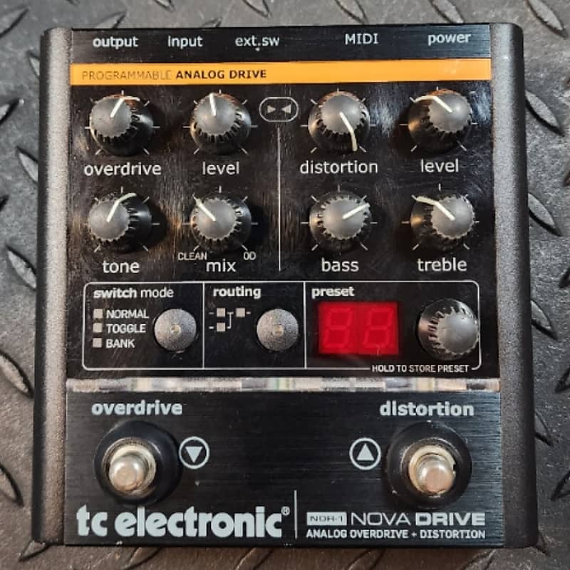 TC Electronic Nova Drive NDR-1 Overdrive Distortion | Reverb