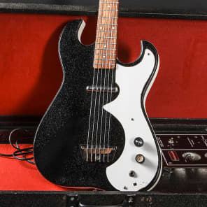 Silvertone Model 1448 Amp-In-Case Mid 1960's Black Sparkle image 6
