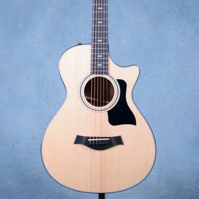 Taylor 312ce 12-Fret Grand Concert Acoustic Electric Guitar - 1210023006-Natural image 3