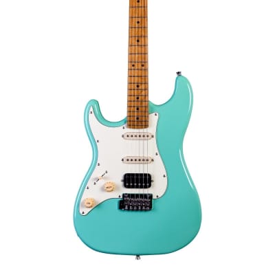 JET JS-400-SFG-LH HSS Left Handed Electric Guitar - Seafoam Green-Seafoam Green image 2