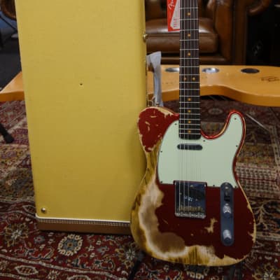 Fender '63 Super Heavy Relic Telecaster Red Sparkle image 17