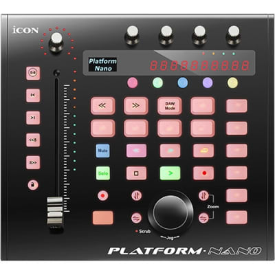 Icon Pro Audio PLATFORMNANO MIDI Control Surface for Producers/Engineers image 2